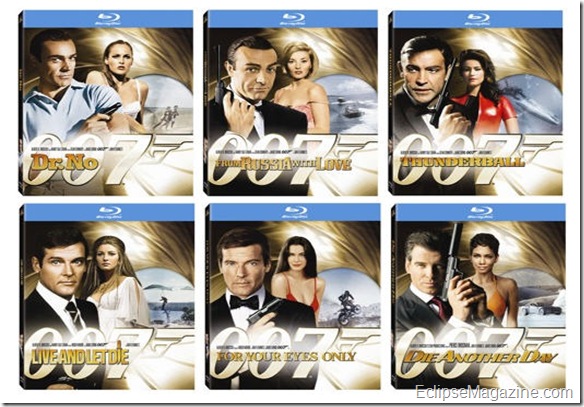 James Bond on Blu-ray