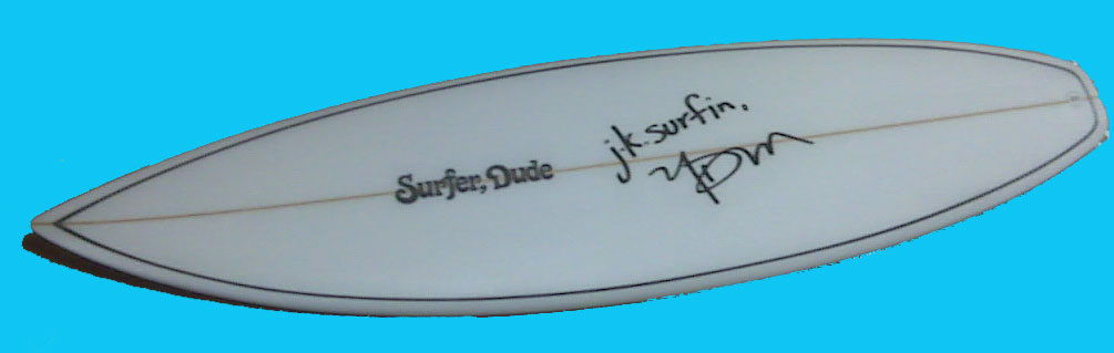 Win Matthew McConaughey’s autographed Surfboard!