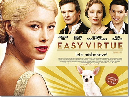 easy virtue poster