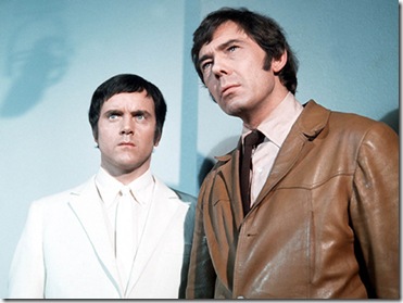 FROM GRANADA INTERNATIONAL FOR ITV  RANDALL AND HOPKIRK [DECEASED] on ITV4  Two crime-fighting detectives - but one is a ghost! Jeff Randall (Mike Pratt) is a hard-bitten private eye with a big problem - his dead partner, Marty Hopkirk [Kenneth Cope], a ghost who still comes to work. While his spectral form proves to be a potent force in the crime-breaking business, all is not well for his long-suffering partner, Jeff. Madly in love with Marty’s widow [Annette Andre], but with no hope of a private moment, there seems little chance of a liaison. It’s good to have a ghost on your side in the private eye business - especially when you’re engaged in a number of complex and difficult cases in which an invisible ally can turn the tide in your favour.  Pictured:  Marty Hopkirk [KENNETH COPE] and Jeff Randall [MIKE PRATT]  For more picture information please contact Gareth Richman on 084488 13051 or gareth.richman@itv.com  COPYRIGHT GRANADA INTERNATIONAL