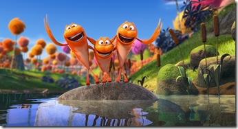You may hear the signature sound of Truffula Valley's own Humming-Fish from miles away in "Dr. Seuss' The Lorax", a 3D-CG adventure from the creators of "Despicable Me" and the imagination of Dr. Seuss.  