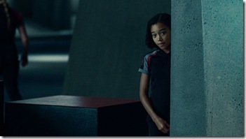 Amandla Stenberg is 'Rue' in THE HUNGER GAMES.