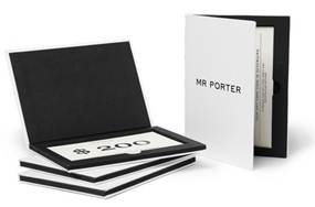 Suits Mr. Porter Gift Card