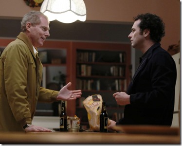 THE AMERICANS -- The Clock -- Episode 2 (Airs Wednesday, February 6, 10:00 pm e/p) -- Pictured: (L-R) Noah Emmerich as FBI Agent Stan Beeman, Matthew Rhys as Philip Jennings -- CR: Craig Blankenhorn/FX 
