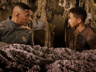 Will Smith, left, and Jaden Smith star in Columbia Pictures' "After Earth."