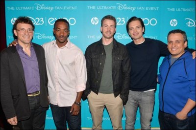 CaptainAmerica Cast at Disney D23 Expo