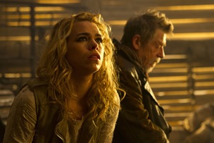 Picture shows: BILLIE PIPER as Rose Tyler and JOHN HURT as The Doctor in the 50th Anniversary Special - The Day of the Doctor