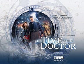 Picture shows: JENNA COLEMAN as Clara and MATT SMITH as The Doctor