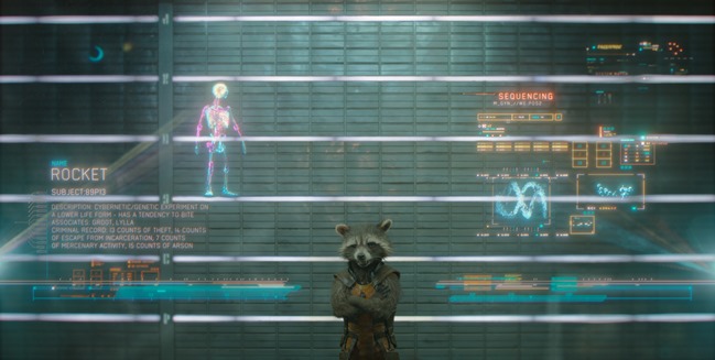 Marvel's Guardians Of The Galaxy

Rocket Racoon (voiced by Bradley Cooper)

Ph: Film Frame

©Marvel 2014