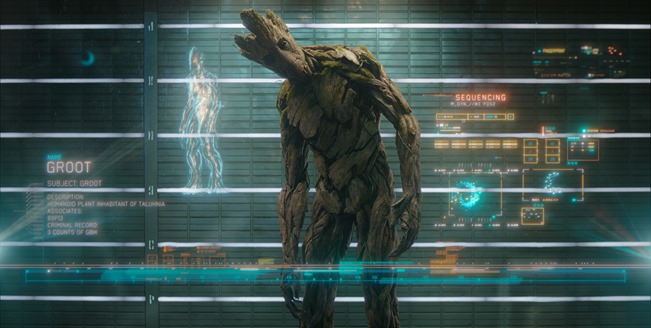 Marvel's Guardians Of The Galaxy

Groot (voiced by Vin Diesel)

Ph: Film Frame

©Marvel 2014