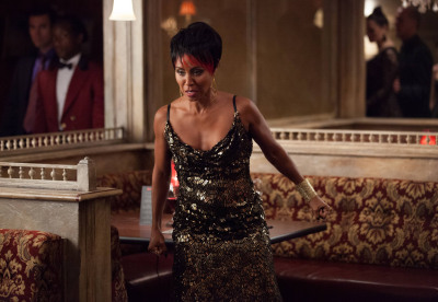 GOTHAM: Fish Mooney (Jada Pinkett Smith) orders everyone to leave her club in the "Selina Kyle" episode of GOTHAM airing Monday, Sept. 29 (8:00-9:00 PM ET/PT) on FOX. ©2014 Fox Broadcasting Co. Cr: Jessica Miglio/FOX
