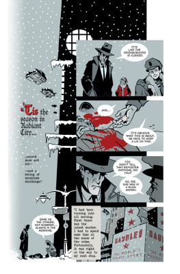 Mister X - Raxed #1 Page