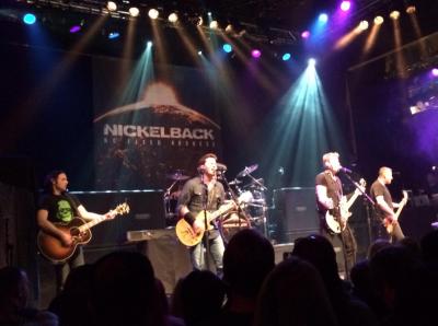 Nickelback HOB show 11-6-14