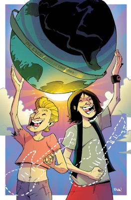 Bill & Ted #1 10K Variant Cover by Rob Guillory