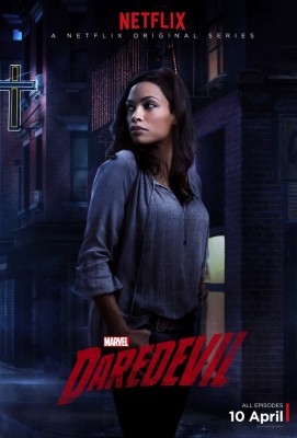 Rosario Dawson Daredevil promo 4-30-15