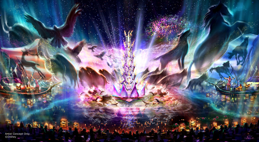 ÒRivers of LightÓ at DisneyÕs Animal Kingdom Ð Expected to open next spring, ÒRivers of LightÓ will be an innovative experience unlike anything ever seen in a Disney park, combining live music, floating lanterns, water screens and swirling animal imagery. ÒRivers of LightÓ will magically come to life on the natural stage of Discovery River, delighting guests and truly capping off a full day of adventures at DisneyÕs Animal Kingdom. (Disney Parks)