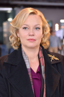 THE STRAIN -- Pictured: Samantha Mathis as Justine Feraldo. CR: Michael Gibson/FX