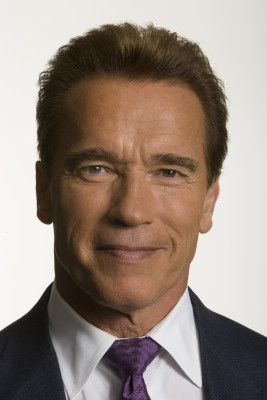 Governor Arnold Schwarzenegger poses for portraits at the Capitol on Wednesday, July 12, 2006.