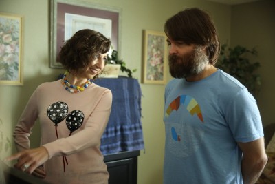 THE LAST MAN ON EARTH:  Carol (Kristen Schaal, L) and Phil (Will Forte, R) in the "Is Anybody Out There?" season two premiere episode of THE LAST MAN ON EARTH airing Sunday, Sept. 27 (9:30-10:00 PM ET/PT) on FOX.  ©2015 Fox Broadcasting Co.  Cr:  Jordin Althaus/FOX