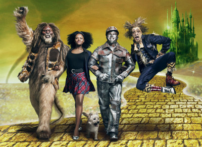 THE WIZ LIVE! -- Season: 2015 -- Pictured: (l-r) David Alan Grier as Lion, Shanice Williams as Dorothy, Ne-Yo as Tinman, Elijah Kelly as Scarecrow -- (Photo by: Kwaku Alston/NBC)