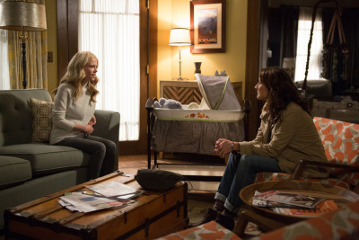 GRIMM -- "Clear and Wesen Danger" Episode 502-- Pictured: (l-r) Claire Coffee as Adalind Schade, Bree Turner as Rosalee Calvert -- (Photo by: Scott Green/NBC)