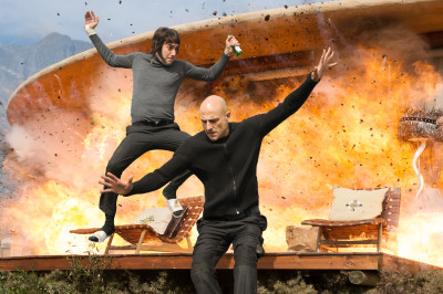 Sacha Baron Cohen and Mark Strong star in Columbia Pictures' THE BROTHERS GRIMSBY.