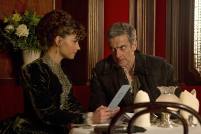 Picture shows: Clara (Jenna Coleman) and The Doctor (Peter Capaldi)