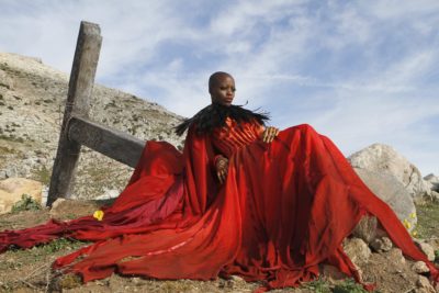 EMERALD CITY -- "The Beast Forever" Episode 101 -- Pictured: Florence Kasumba as Wicked Witch/East -- (Photo by: Rico Torres/NBC)