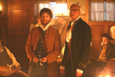 MAKING HISTORY: L-R:  Adam Pally and Yassir Lester in MAKING HISTORY coming soon to FOX.  ©2016 Fox Broadcasting Co.  Cr:  Qantrell Colbert/FOX