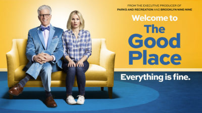 THE GOOD PLACE -- Pictured: "The Good Place" Horizontal Key Art -- (Photo by: NBCUniversal)