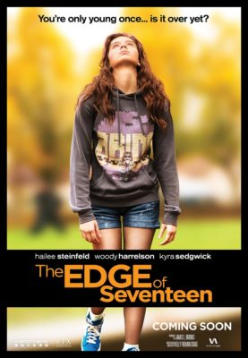 The Edge of Seventeen Theatrical Poster_sml
