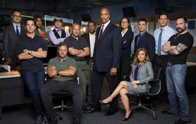 Full Cast of the CBS series HUNTED Photo: Monty Brinton/CBS ©2016 CBS Broadcasting, Inc. All Rights Reserved