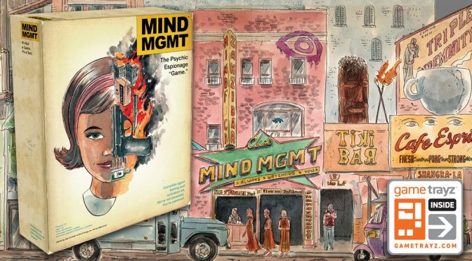 Matt Kindt’s MIND MGMT is Now a Unique Board Game!